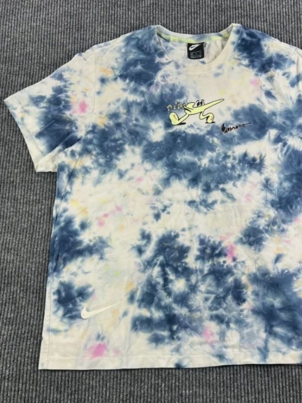NIKE “FESTIVAL TIE-DYE” Graphic T-Shirt Concert Theme Sportswear Mens: 2XL